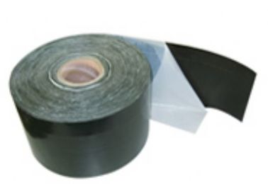 Butyl Adhesive Cold Applied Tape , Anti Sticking Film Pipe Coating Tape CBT - Y