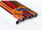 600V PVC Heat Shrink Tubing , Imitation Wood Battery Pack Shrink Tube